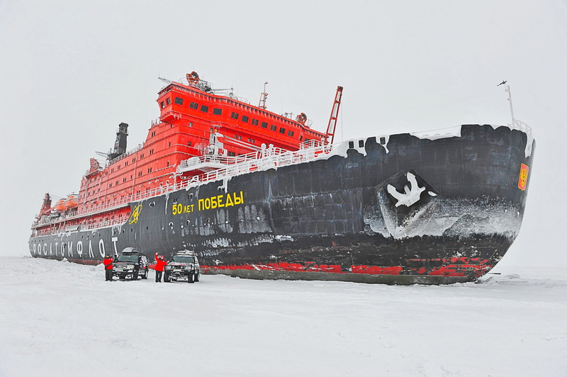 water, no people, travel, nature, sky, day, cold temperature, Ice, 10521, 1080P, Winter, The ship, Atomflot, nautical vessel, ship, outdoors, Sea, Snow