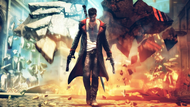 devil, video games, may, capcom, cry, game, video, hd, dante, 1080P
