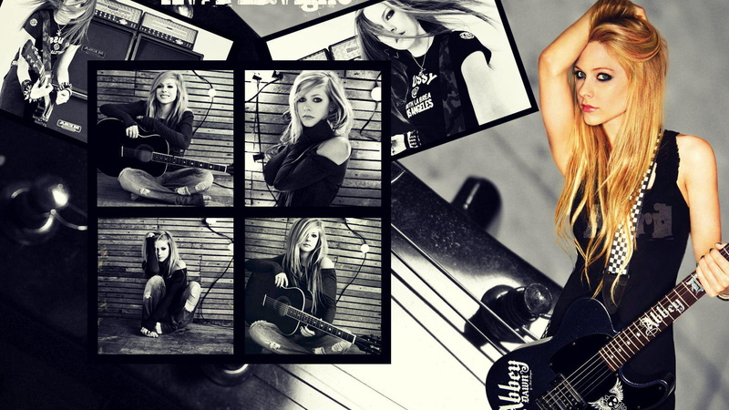 celebrities, phot, avril, guitar, single, women, lavigne, celebrity, music, avril lavigne, 1080P, hollywood, female singers, girls, photo