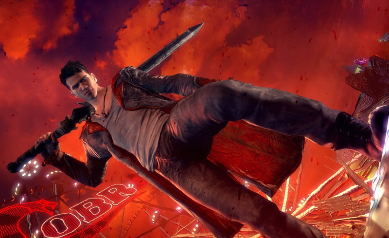 event, full length, communication, 1080P, young adult, dante, devil, sign, aggression, may, men, front view, dmc, fire, Devil May Cry, digital