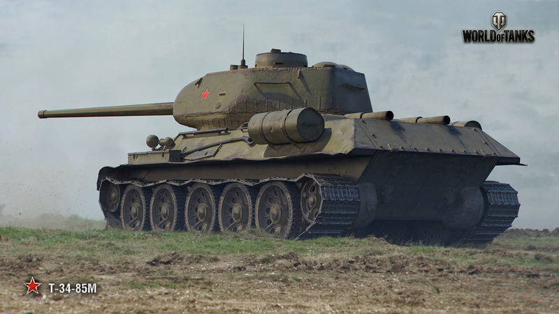 1080P, World of Tanks, T-34, Wargaming, T-34-85M, Soviet tank, WoT