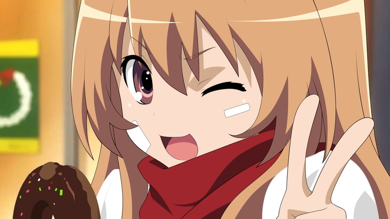 no people, glasses, indoors, lifestyles, 720P, Toradora!, anime, technology, representation, Aisaka Taiga, fashion, creativity, body part, art and craft