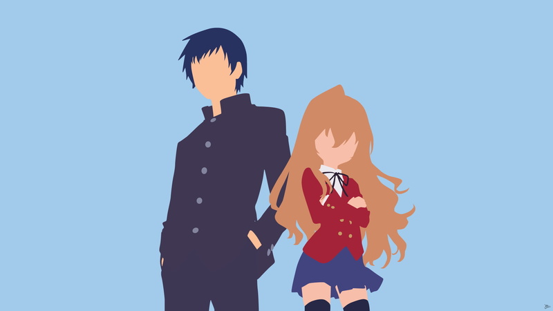blue, people, anime vectors, lifestyles, bonding, rear view, character, female, 1080P, standing, togetherness, men, blue background, anime, males, two people