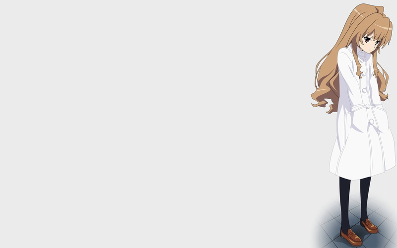 adult, casual clothing, Aisaka Taiga, warm clothing, suit, body part, clothing, white, anime girls, human leg, women, leisure activity, standing, studio shot