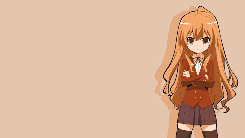 one person, copy space, holding, Toradora!, holiday - event, arts culture and entertainment, indoors, Aisaka Taiga, celebration, standing, human body part