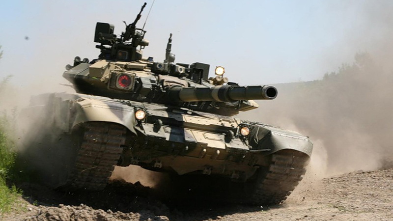 transportation, conflict, mode of transportation, military tank russian army t 90, 1080P, motion, army, armored tank, smoke - physical structure, violence