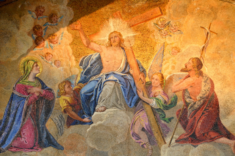 Icon, gold, Church, belief, ancient, fresco, painted image, paintings, spirituality, 4K, mural, religion, archaeology, building, christ, believe, historically