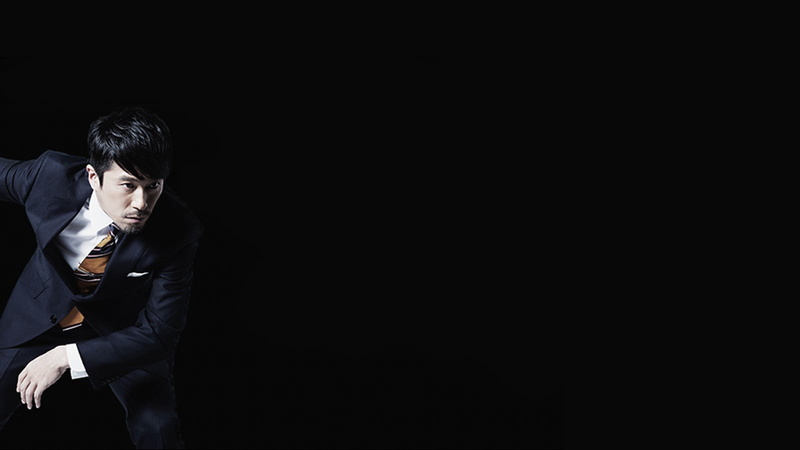 black background, World Order, adult, Japanese, business, robot, studio shot, 720P, young men, well-dressed, suit, white, businessman, portrait, young adult
