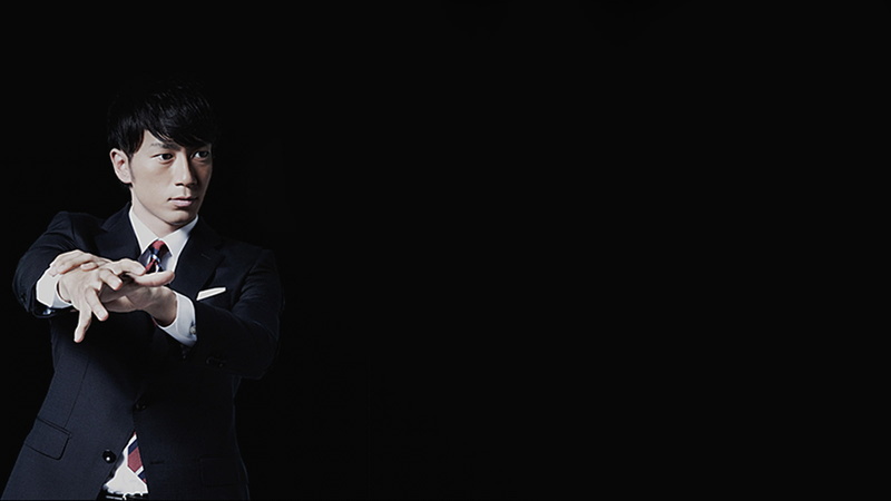 black background, robot, males, standing, adult, Genki Sudo, formalwear, World Order, full suit, business, copy space, one person, portrait, indoors, well-dressed
