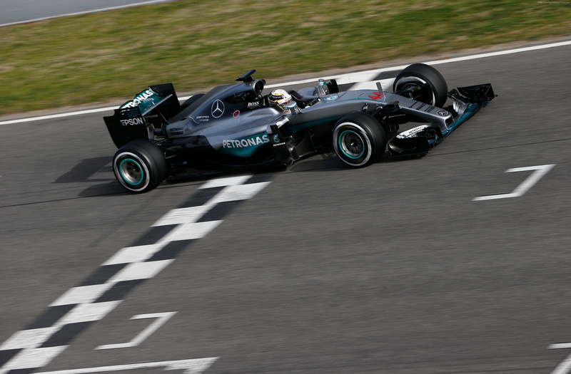 testing, F1, Mercedes AMG F1 W07, LIVE from Barcelona, Formula 1, Hybrid, 4K