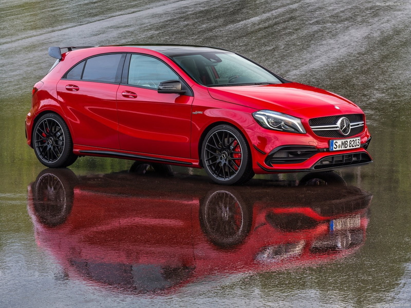 car, benz, amg, 720P, line, amg line, mercedes, mercedes benz a45