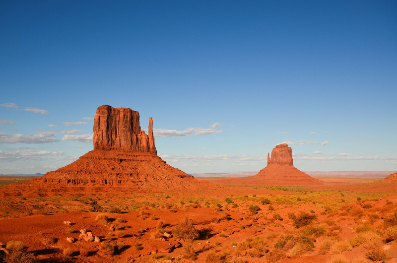rocky towers, navajo nation, arid climate, table mountain, desert, climate, indians, travel destinations, tranquil scene, semi-arid, geology, 4K, nature