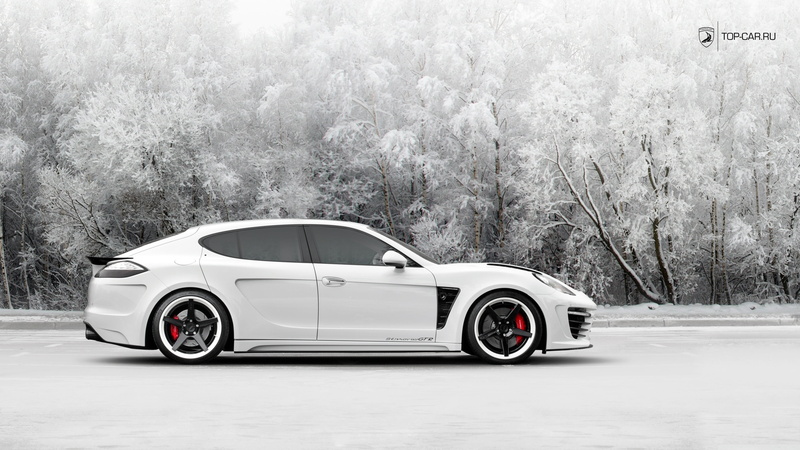 sedan, nature, retro styled, growth, white cars, luxury, transportation, road, mode of transportation, land vehicle, car, winter, Porsche, tree, cold temperature