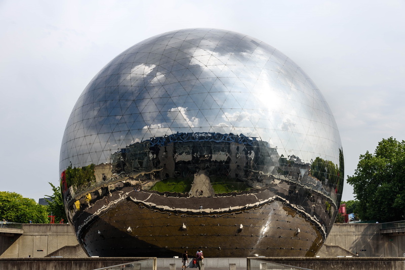 adrien fainsilber, photography, la géode, architecture, travel, sphere, equilateral triangles, built structure, theater, 4K, travel destinations, religion