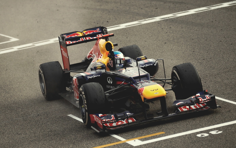 Formula 1, 2K, Victory, Champion, Finish, Vettel