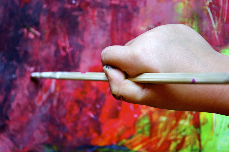 paint, human hand, child, adult, brush, occupation, hand, one person, colorful, art and craft, teenager, person, at the beginning, creativity, small, holding