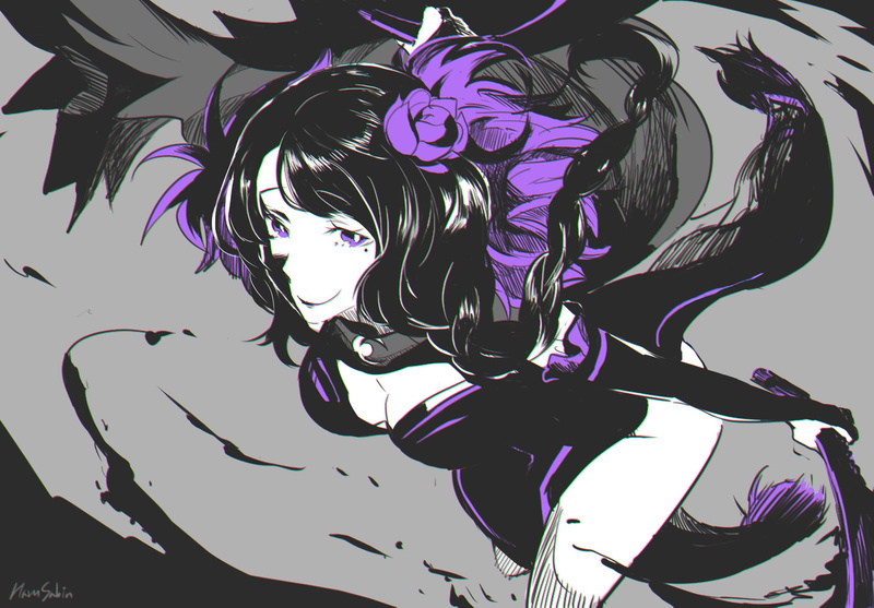 close-up, art and craft, representation, human representation, pattern, indoors, 1080P, purple, Re:Zero, Anime, animal wildlife, multi colored, creativity