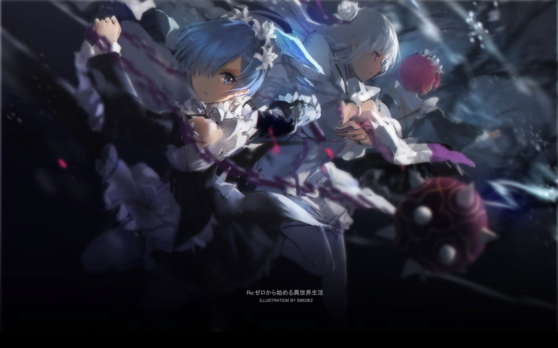 city, outdoors, Re:ZERO -Starting Life in Another World-, females, selective focus, mask - disguise, digital, paper, caucasian Ethnicity, people, women