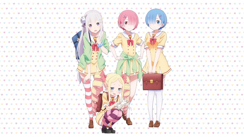 rezero starting life in another world, 2K