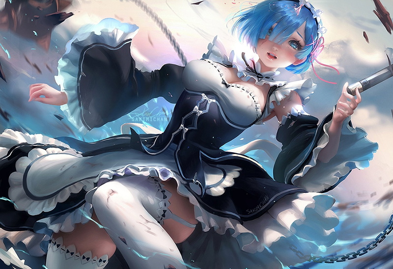 Re:ZERO -Starting Life in Another World-, 1080P, Rem (Re:ZERO), Anime