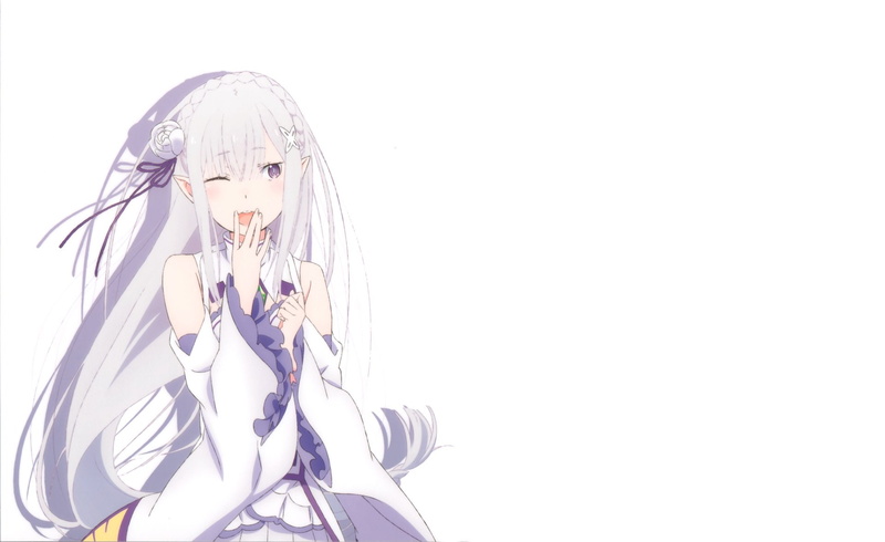1080P, Anime, Re:ZERO -Starting Life in Another World-, Emilia (Re:ZERO)