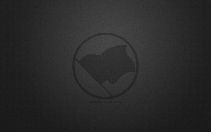 720P, atheism, monochrome, logo, flag