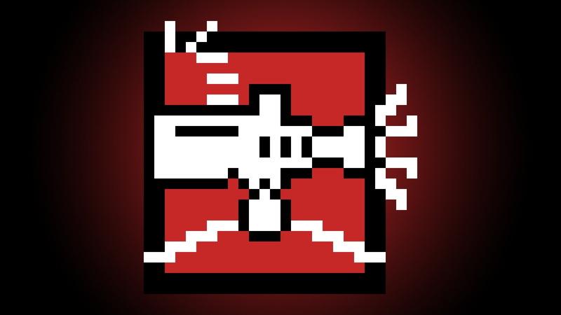 pixels, close-up, no people, illuminated, pixelated, design, Spetsnaz, symbol, Tachanka, minimalism, sign, technology, icons, pixel art, 1080P, connection