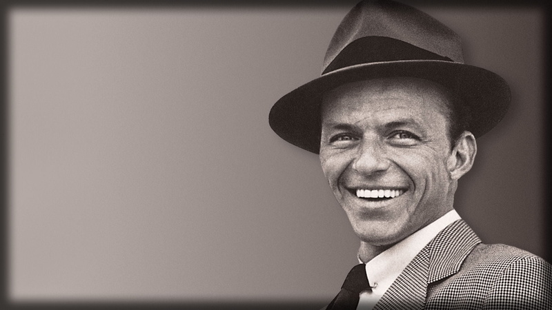 frank sinatra, happiness, black And White, elegance, cheerful, suit, old-fashioned, clothing, adult, men, facial expression, photo, mature adult, grayscale