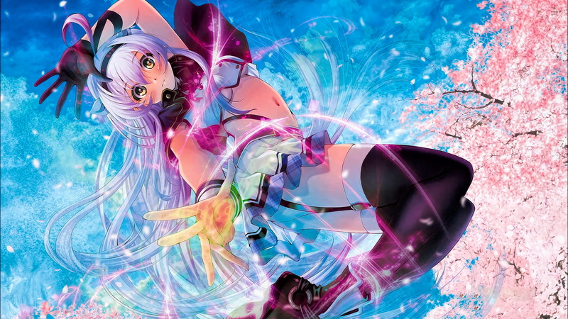 thigh-highs, Rumia, 2K, Rokudenashi Majutsu Koushi to Akashic Records, Sistine Fibel