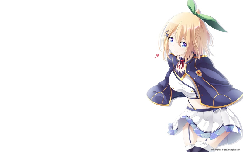 cut out, studio shot, nature, multi colored, representation, Rokudenashi Majutsu Koushi to Akashic Records, hair, hairstyle, costume, Lumia Tingel, anime girls
