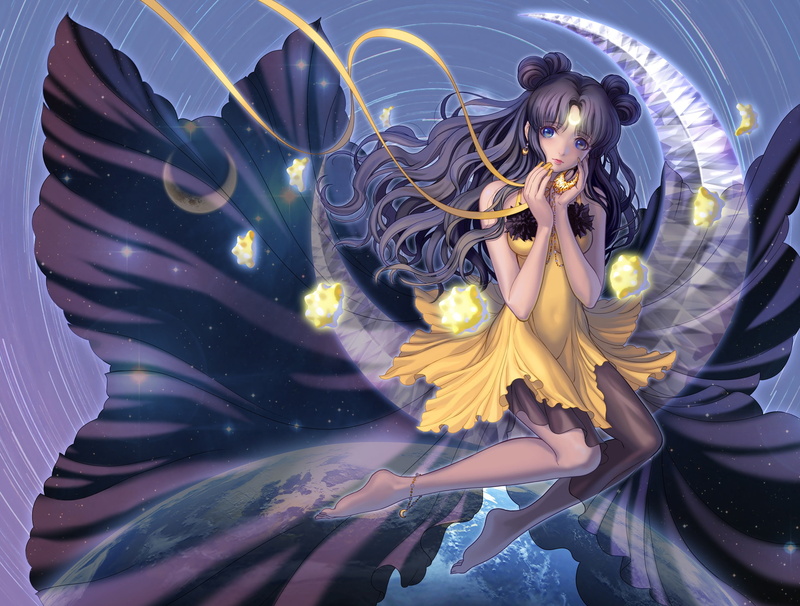 Sailor Moon, 1080P, anime girls, Luna