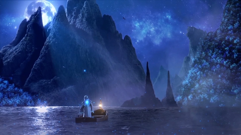 N.E.R.O.: Nothing Ever Remains Obscure, Moon, Stars, 1080P, Video Game, Night