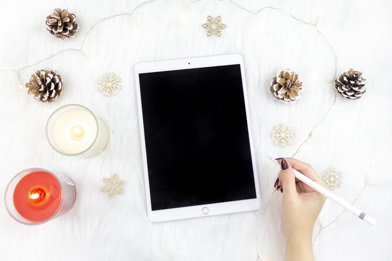 drawing, holding, 4K, decoration, female, ipad mock up, backgrounds, food, no People, retro Styled, apple pencil, white, pine cone, computer, human Hand