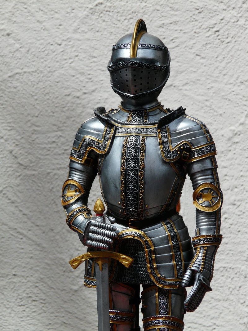 ritterruestung, craft, spirituality, architecture, art and craft, museum, creativity, male likeness, war, metal, no people, plate armour, sculpture, battle