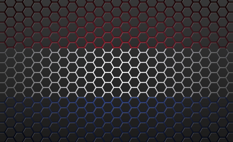 netherlands, textured effect, metal, wire, close-up, grid, backgrounds, 1080P, technology, protection, security, hexagons, metal industry, focus on shadow