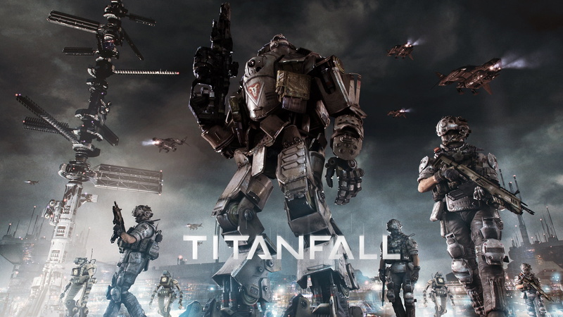 weapon, mech, science fiction, Titanfall, clothing, armed forces, fall, gun, chaos, machine gun, special forces, digital composite, titan, fighting, military