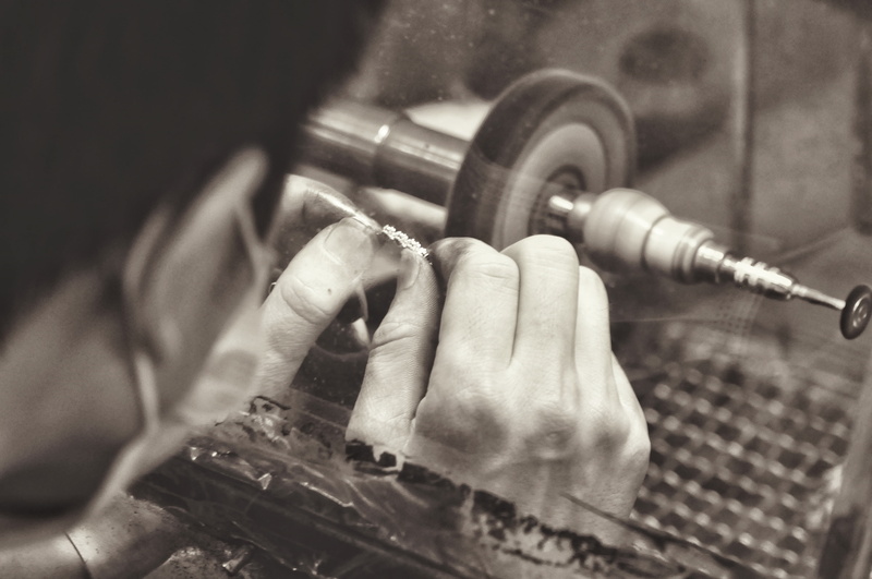occupation, holding, ring, work, working, 4K, human hand, one person, skill, music, indoors, workshop, cleaning, jewelry, pliers, equipment, professional