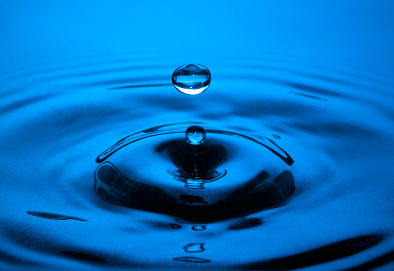 essence, blue, transparent, liquid, drinking, close-up, drop, abstract, ripple, environment, life, water, circle, water  blue, splash, reflection, purity