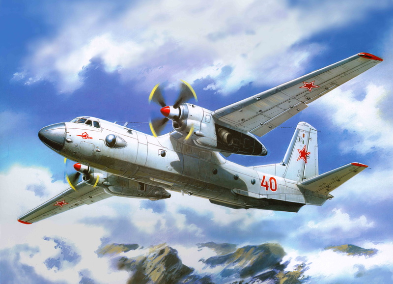 art, Soviet, developed, An-24, model, An-26, USSR, Antonov, 5K, vortex, source, Russia., modification, power, military, nickname, armed, is, BBC, transport