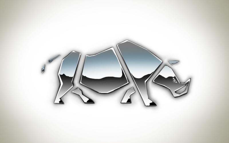 reflection, 1080P, shape, luster, design, aluminum, rhino