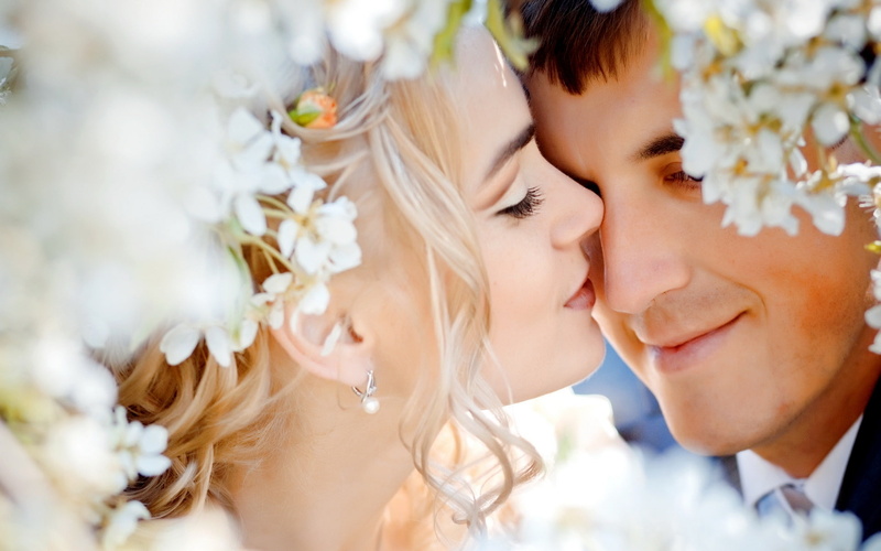 photography, 1080P, tenderness, fulfilled, dreams, Wedding, Love, abstract, Flowers, art, newlyweds, today, hd, feelings