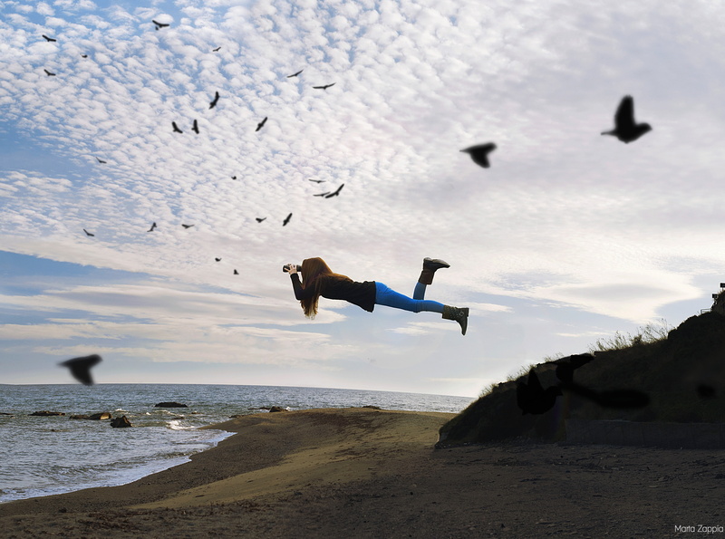 flying, Random, bird, perspective, Portrait, Italy, camera, View, luce, Landscape, Birds, sky, day, beauty in nature, Creative, Photo, holding, cloud - sky