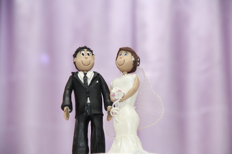craft, close-up, art and craft, event, indoors, male likeness, celebration, no people, doll, wedding cake toppers, female likeness, still life, human representation