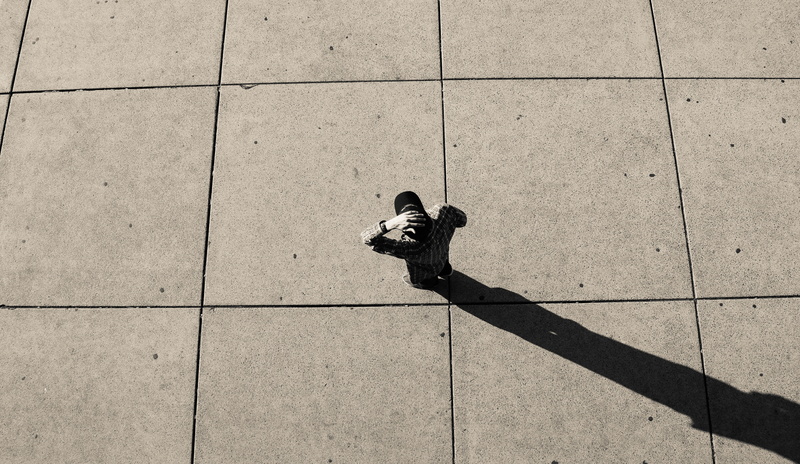 amazed, really, casual clothing, alone, searching, flooring, full length, canada, shape, outdoors, body, footpath, sunlight, high angle view, lifestyles