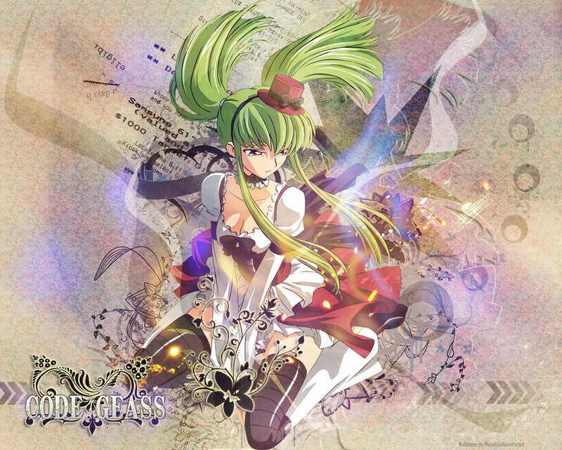 art, cc, 720P, hd, x, geass, C.C., Code Geass, anime, code