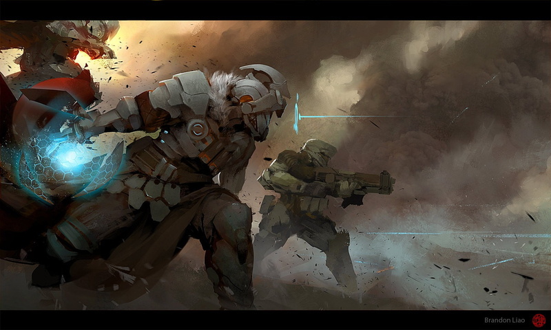 auto post production filter, indoors, fighting, machinery, cloud - sky, art and craft, burning, science fiction, aggression, weapon, artwork, wall, no people