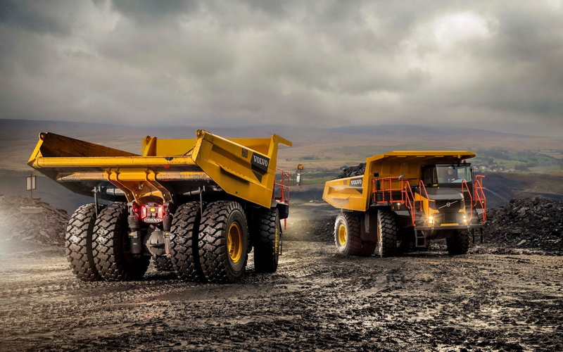1080P, Volvo R60D, Dump Truck, Vehicles