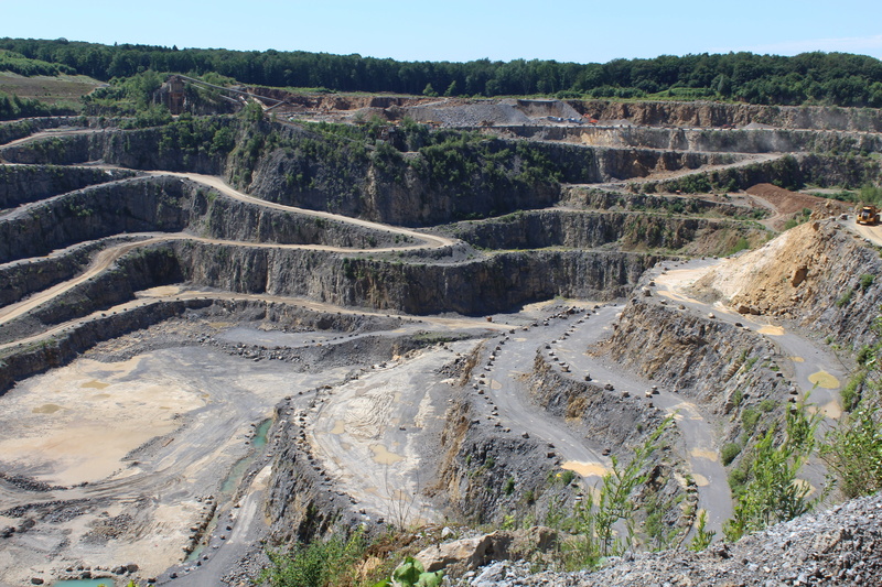mining, no people, quarry, easter wood, land, rock - object, outdoors, industry, rock formation, wuppertal, travel destinations, tree, wülfrath, open quarry