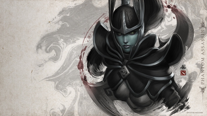 Dota 2, Loading screen, 1080P, Dota, Phantom Assassin