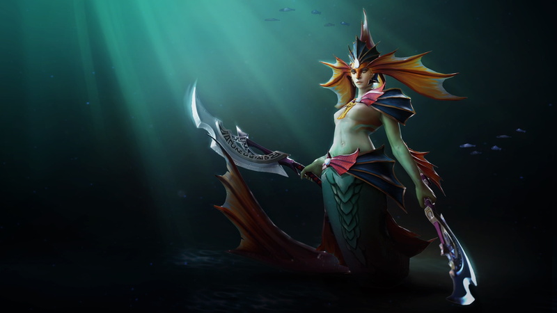 hd, siren, screenshot, 1080P, naga, dota